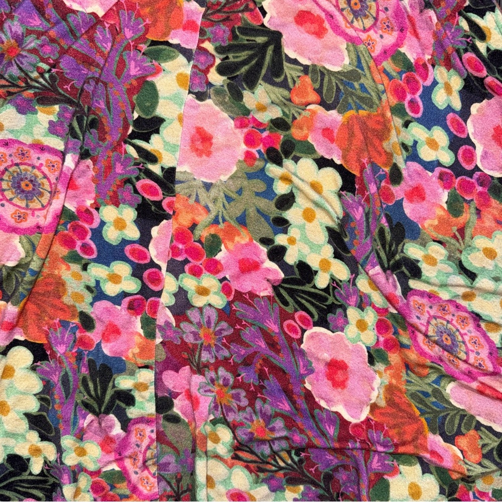 NWT Natural Life Opal Buttersoft Ballet Dress Size Small Floral A-Line Stretch - Picture 4 of 10